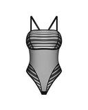 Klasyczne body w pasy Lune Bellis Obsessive