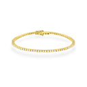 Bransoletka B0029 01 z diamentami laboratoryjnymi żółte złoto
