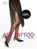 Rajstopy ART TATTOO 07