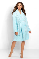  Szlafrok Damski Model Angie 223404 Blue - Momenti Per Me 