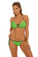  Kostium dwuczęściowy Kostium kąpielowy Model Ellen M-820 (3) Green - Marko 