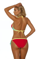  Kostium dwuczęściowy Kostium kąpielowy Model Aitana M-813 (1) Red - Marko 