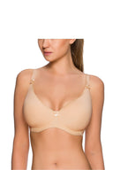  Biustonosz push up Biustonosz Usztywniany Model VB-290 Beige - Vena 