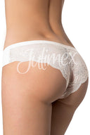   Figi Model Tanga panty White - Julimex Lingerie 