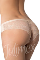   Figi Model Tanga panty Beige - Julimex Lingerie 