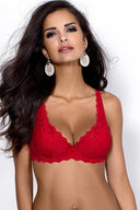  Biustonosz push up Biustonosz Usztywniany Model 053/22 Carmela Red - Mat 