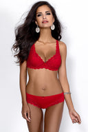  Biustonosz push up Biustonosz Usztywniany Model 053/22 Carmela Red - Mat 