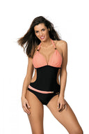  Jednoczęściowy strój kąpielowy Kostium Kąpielowy Model Beatrix Nero-Semifreddo M-337 Orange/Black - Marko 