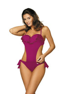  Jednoczęściowy strój kąpielowy Kostium kąpielowy Model Carmen Thai Pink M-468 Jagoda - Marko 