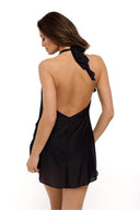  Sukienka Plażow Tunika Model Erin Nero M-515 Black - Marko 