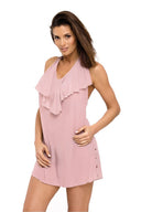  Sukienka Plażow Tunika Model Erin Ghiro M-515 Beige - Marko 