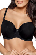  Biustonosz push up Biustonosz Usztywniany Model 1263 Black - Ava 