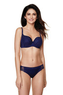  Biustonosz push up Biustonosz Usztywniany Model Yvette B4 Navy - Gorteks 