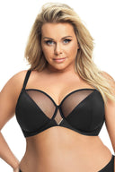  Biustonosz Soft Model Vicky K564 Black - Gorsenia Lingerie 