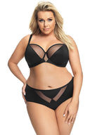 Biustonosz Soft Model Vicky K564 Black - Gorsenia Lingerie 