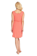   Koszula Nocna Ciążowa Model 0179 Coral - PeeKaBoo 