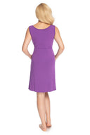   Koszula Nocna Ciążowa Model 0179 Violet - PeeKaBoo 