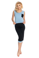   Piżama Damska Model 0177 Błękit - PeeKaBoo 