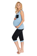   Piżama Damska Model 0177 Błękit - PeeKaBoo 