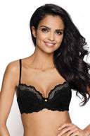  Biustonosz push up Biustonosz Push-up Model 3108/11 Olivia Black/Beige - Mat 
