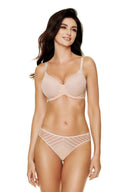  Biustonosz push up Biustonosz Usztywniany Model Luna B5 Beige - Gorteks 