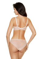  Biustonosz push up Biustonosz Usztywniany Model Luna B4 Beige - Gorteks 