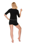  Piżama Damska Model 0193 Black - PeeKaBoo 