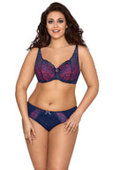  Figi Model V-9413 Blue Lagoon Navy/Pink - Axami 