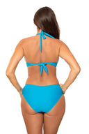  Jednoczęściowy strój kąpielowy Kostium kąpielowy Model Anina M-680 Blue - Marko 