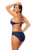  Jednoczęściowy strój kąpielowy Kostium kąpielowy Model Anina M-680 Navy - Marko 