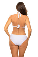  Jednoczęściowy strój kąpielowy Kostium kąpielowy Model Anina M-680 White - Marko 