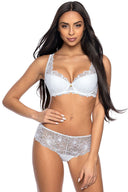  Biustonosz push up Biustonosz Usztywniany Model 0196/22 Nell White - Mat 