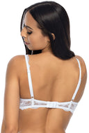  Biustonosz push up Biustonosz Usztywniany Model 0196/22 Nell White - Mat 