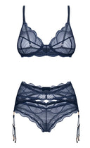 Komplet NIGHTLY BLUE SET Obsessive